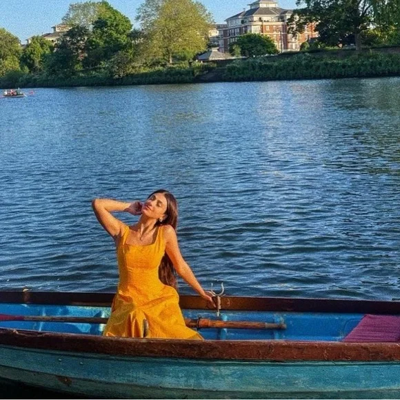 Zara Poplin Tank Dress - Picture 8 of 16